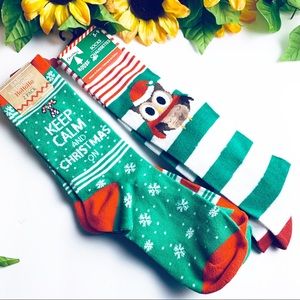 Festive Christmas 3 Pairs Bundle